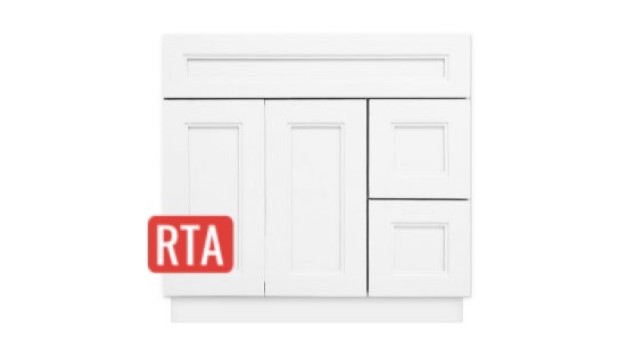 Soda RTA Vanity Bath cabinet
