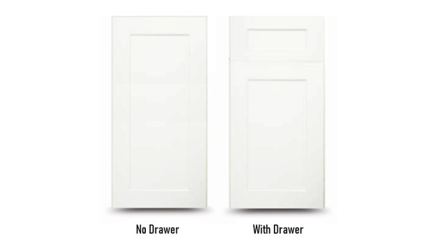 Madison Shaker White RTA Kitchen cabinet doors