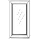 1 Glass Door w/ Textured Glass 12