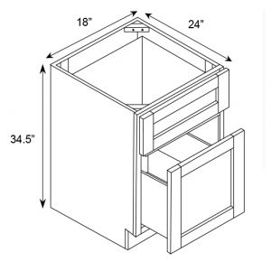 File Drawer Base Cabinet 18"W|30"H|21"D