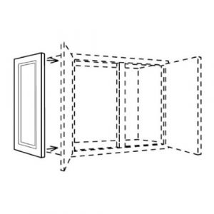 1 Decorative Panel/Dummy Door 18"W|30"H|0.75"D