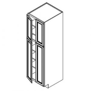 2 Door Tall Pantry Cabinet w/o Drawer 30"W|84"H|24"D